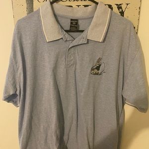 Vintage 1997 looney tunes bugs golf polo shirt